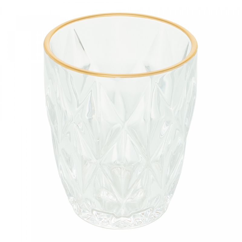 Copo-de-Vidro-com-Fio-de-Ouro-Diamond-270ml-Lyor