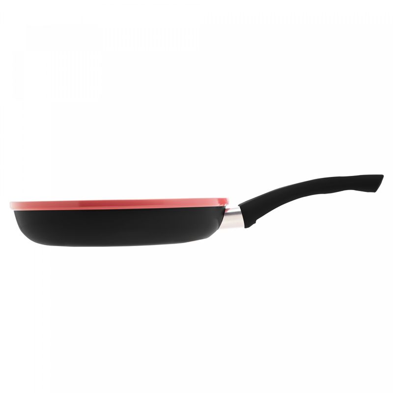 Frigideira-de-Inducao-em-Aluminio-com-Revestimento-Ceramico-Chef-Pro-Vermelha-24cm-Lyor