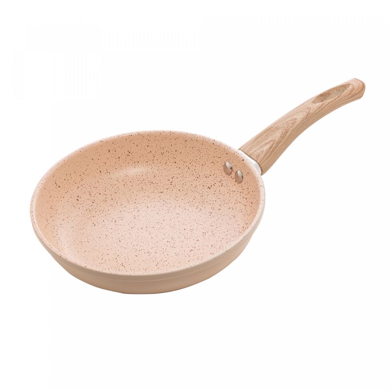 Frigideira-de-Inducao-em-Aluminio-com-Revestimento-Ceramico-Granilite-Bege-20cm-Lyor