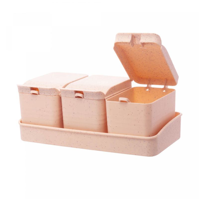 Conjunto-3-Porta-Temperos-de-Bambu-e-PP-com-Colher-e-Bandeja-Lines-Rosa-10cm-x-18cm-x-7cm-Lyor