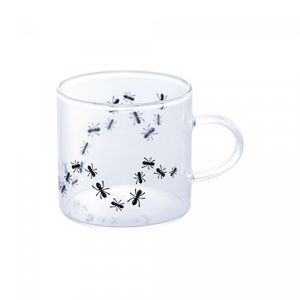 Caneca de Vidro Borossilicato Resistente ao Calor Bug 125ml - Lyor