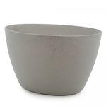Bowl-Oval-de-Bambu-e-PP-Cinza-245cm-x-18cm-x-14cm-Lyor
