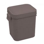 Pote-Hermetico-de-Bambu-e-PP-Lines-Cinza-9cm-x-105cm-x-125cm-Lyor