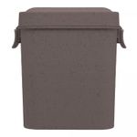 Pote-Hermetico-de-Bambu-e-PP-Lines-Cinza-9cm-x-105cm-x-125cm-Lyor