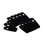 Conjunto-10-Clipes-de-Plastico-Aveludado-para-Cabide-Preto-7cm-x-2cm-x-3cm-Lyor
