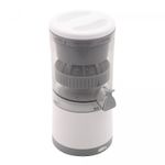 Espremedor-de-Frutas-Portatil-de-Plastico-com-Entrada-USB-Cinza-Lyor