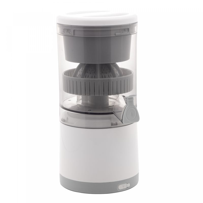 Espremedor-de-Frutas-Portatil-de-Plastico-com-Entrada-USB-Cinza-Lyor