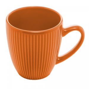 Caneca de Cerâmica Roma Laranja 210ml - Lyor