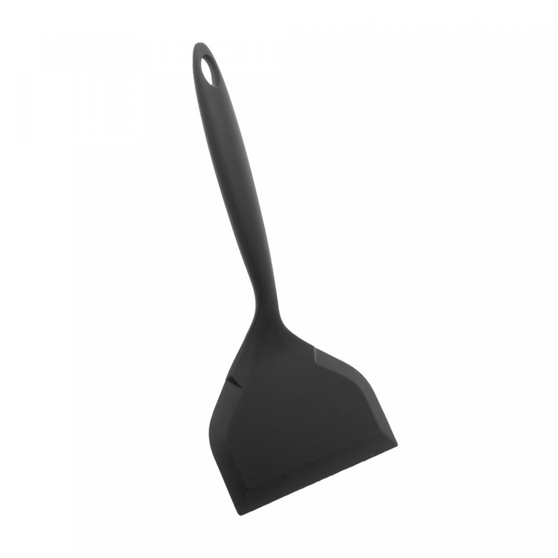 Espatula-Larga-de-Silicone-Preta-26cm-x-12cm-Lyor
