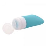Frasco-para-Viagem-de-Silicone-Turquesa-60ml-Lyor