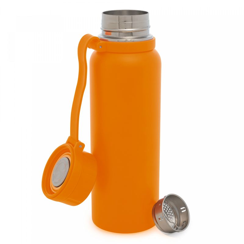 Garrafa-Termica-de-Aco-Inox-Explorer-Laranja-650ml-Lyor