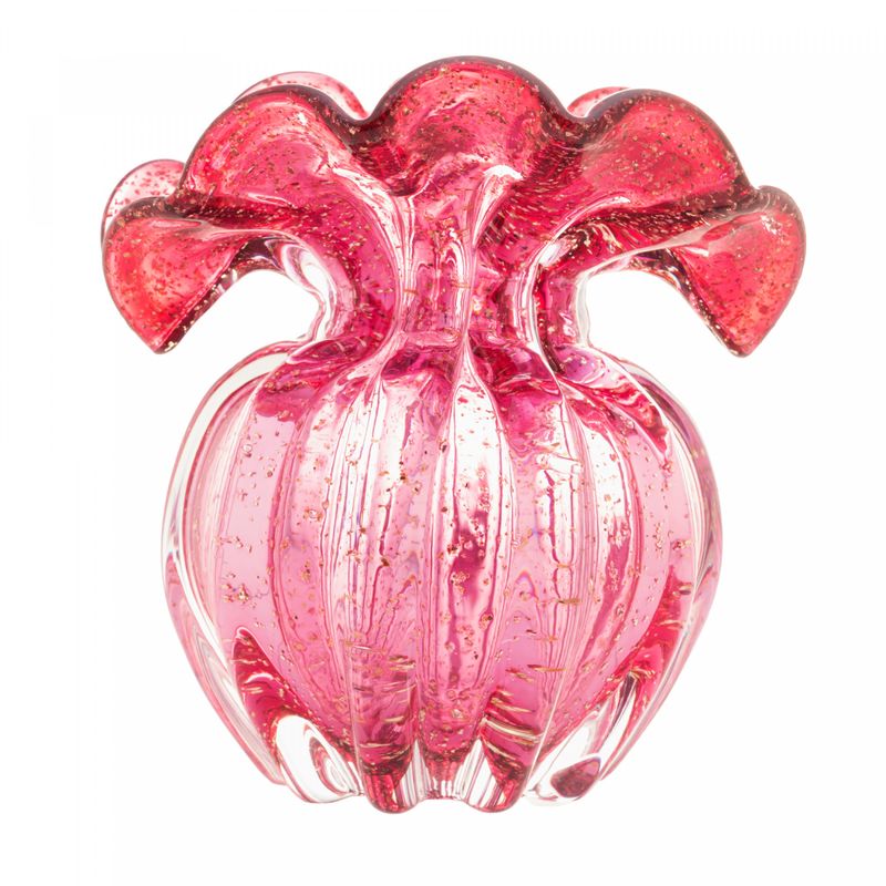 Vaso-de-Vidro-Italy-Rosa-e-Dourado-11cm-x-9cm-x-115cm-Lyor