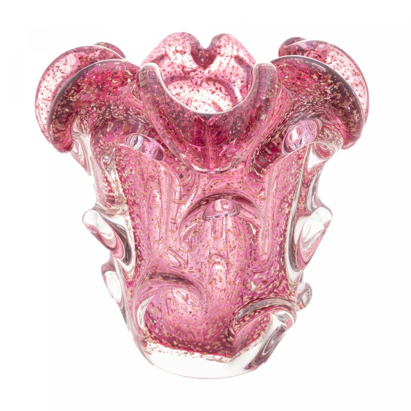 Vaso-de-Vidro-Italy-Rosa-e-Dourado-13cm-x-145cm-Lyor