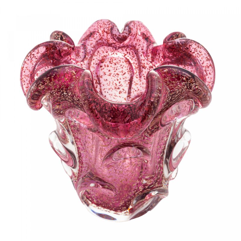 Vaso-de-Vidro-Italy-Rosa-e-Dourado-13cm-x-145cm-Lyor