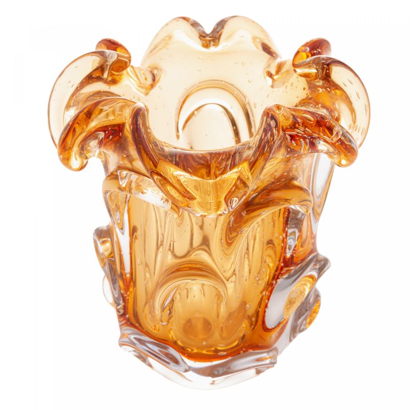 Vaso-de-Vidro-Italy-Ambar-Claro-115cm-x-13cm-Lyor