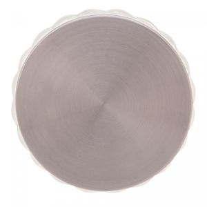 Pote de Vidro Lapidado Sortido com Tampa Inox 500ml - Lyor