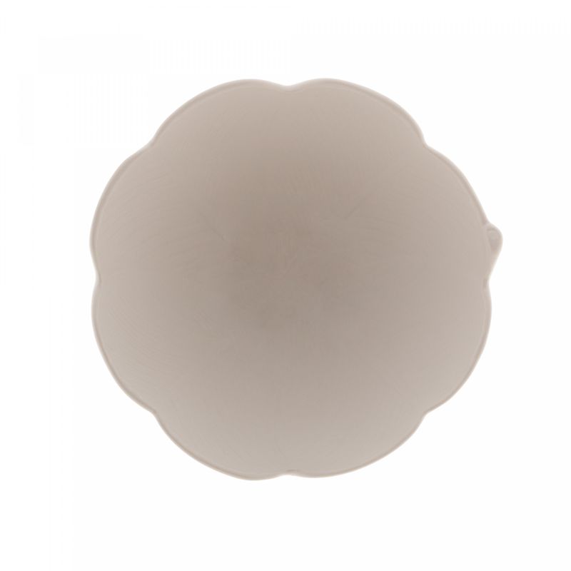 Centro-de-Mesa-de-Ceramica-Banana-Leaf-Branco-13cm-x-7cm-Lyor