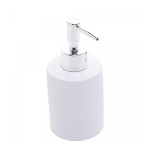 Conjunto 3 Peças para Banheiro de Cerâmica Lille Branco - Lyor