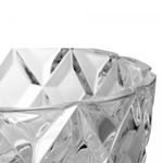 Centro-de-Mesa-Decorativo-de-Cristal-com-Pe-Deli-Diamond-245cm-x-24cm-Lyor