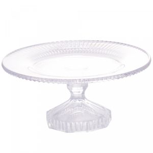 Prato para Bolo de Cristal Renaissance 22,5cm x 11cm - Lyor