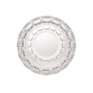 Porta Velas de Cristal Bolhas 11cm x 9cm - Lyor