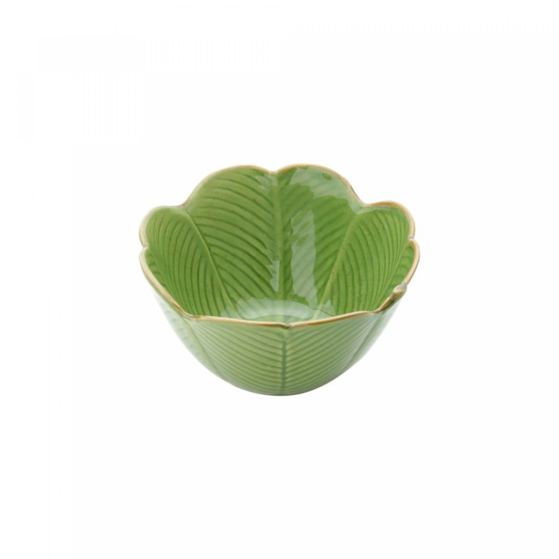 Centro-de-Mesa-de-Ceramica-Banana-Leaf-Verde-16cm-x-85cm-Lyor
