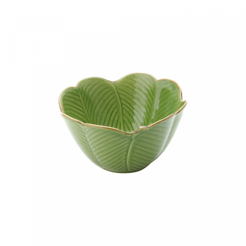 Centro-de-Mesa-de-Ceramica-Banana-Leaf-Verde-16cm-x-85cm-Lyor