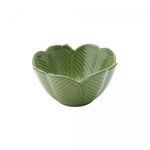 Centro-de-Mesa-Decorativo-de-Ceramica-Banana-Leaf-Verde-13cm-x-7cm-Lyor