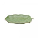 Folha-Decorativa-de-Ceramica-Banana-Leaf-Verde-255cm-x-15cm-x-3cm-Lyor