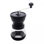 Moedor-de-Cafe-de-Aco-Inox-Manual-com-Porta-Po-Extra-de-Vidro-Preto-20cm-x-105cm-x-19cm-Lyor