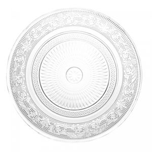 Prato para Sobremesa de Vidro Angel 18cm - Lyor