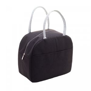 Bolsa Térmica de Poliéster Easy Life Preta 25cm x 15cm x 29cm - Lyor