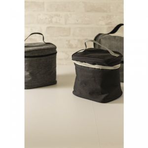 Bolsa Térmica de Poliéster Easy Life Cinza 17cm x 17cm x 13,5cm - Lyor