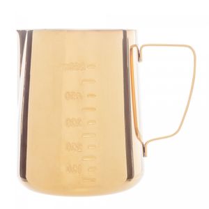 Leiteira de Aço Inox Dourada 600ml - Lyor