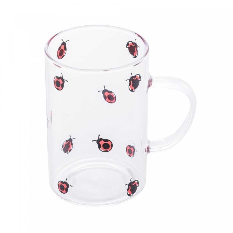 Caneca-de-Vidro-Borossilicato-Resistente-ao-Calor-Ladybug-280ml-Lyor