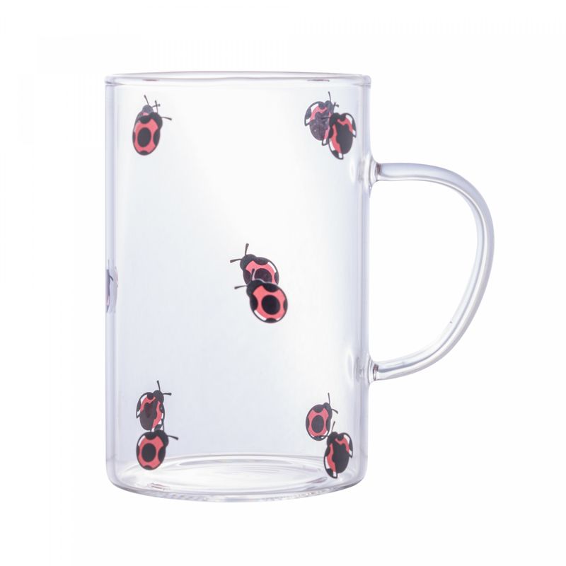 Caneca-de-Vidro-Borossilicato-Resistente-ao-Calor-Ladybug-280ml-Lyor
