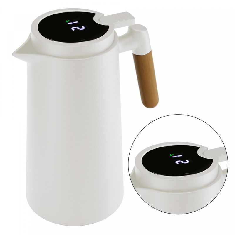 Garrafa-Termica-de-Plastico-com-Cabo-de-Madeira-e-Termometro-Tap-Branca-1L-Lyor