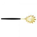 Pegador-de-Massa-de-Aco-Inox-Opera-Champanhe-Preta-26cm-Lyor