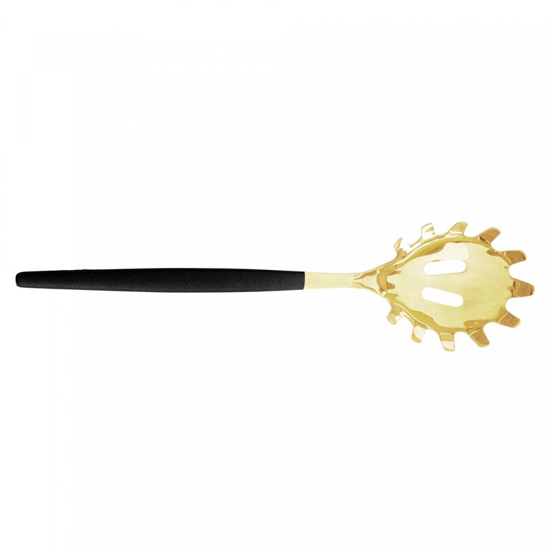 Pegador-de-Massa-de-Aco-Inox-Opera-Champanhe-Preta-26cm-Lyor