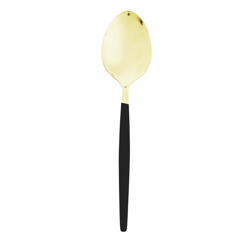 Colher-de-Servir-de-Aco-Inox-Opera-Champanhe-Preta-27cm-Lyor