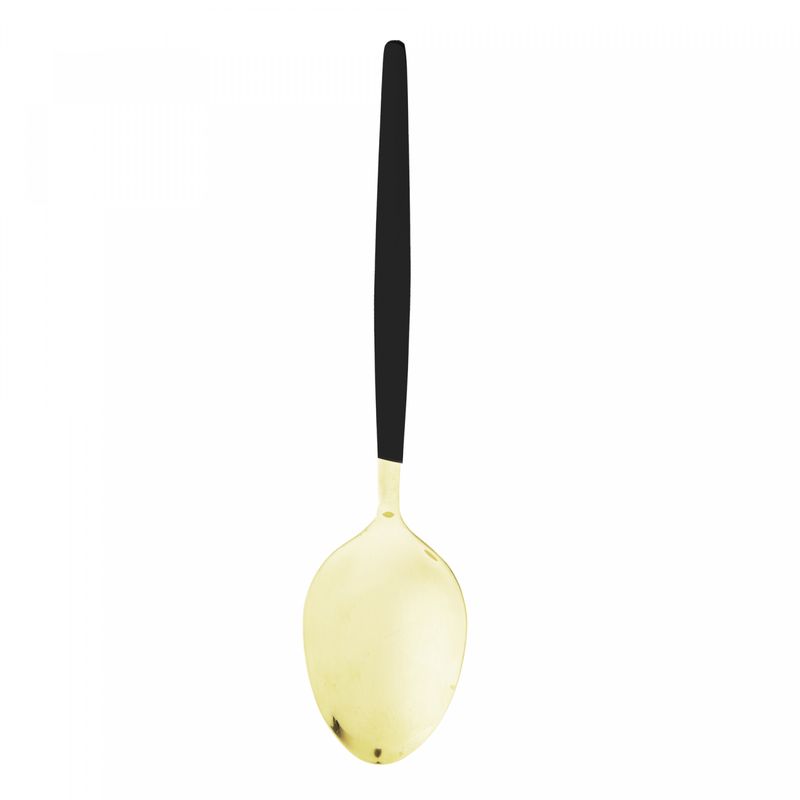 Colher-de-Servir-de-Aco-Inox-Opera-Champanhe-Preta-27cm-Lyor