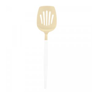 Espátula de Aço Inox Ópera Champanhe/Branca 26,5cm - Lyor