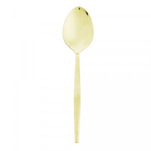 Colher de Servir de Aço Inox Ópera Champanhe 27cm - Lyor