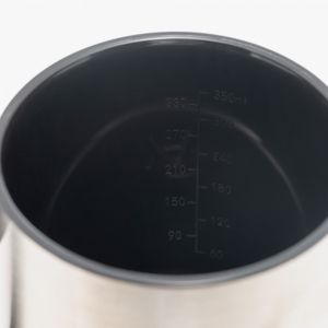 Caneca Mixer de Aço Inox com Tampa 380ml - Lyor