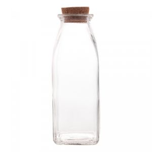 Porta Mantimento de Vidro com Rolha 210ml - Lyor