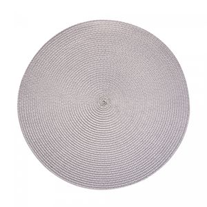 Lugar Americano de Polipropileno Fresno Espiral Cinza 38cm - Lyor