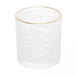 Copo-para-Whisky-de-Cristal-Martelado-com-Fio-de-Ouro-Petra-340ml-Lyor
