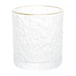 Copo-para-Whisky-de-Cristal-Martelado-com-Fio-de-Ouro-Petra-340ml-Lyor