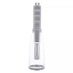 Descascador-de-Vegetais-de-Plastico-e-Aco-Inox-com-Dispenser-Cinza-6cm-x-5cm-x-20cm-Lyor