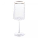 Taca-para-Vinho-de-Cristal-Ecologico-Martelado-com-Fio-de-Ouro-Petra-600ml-Lyor